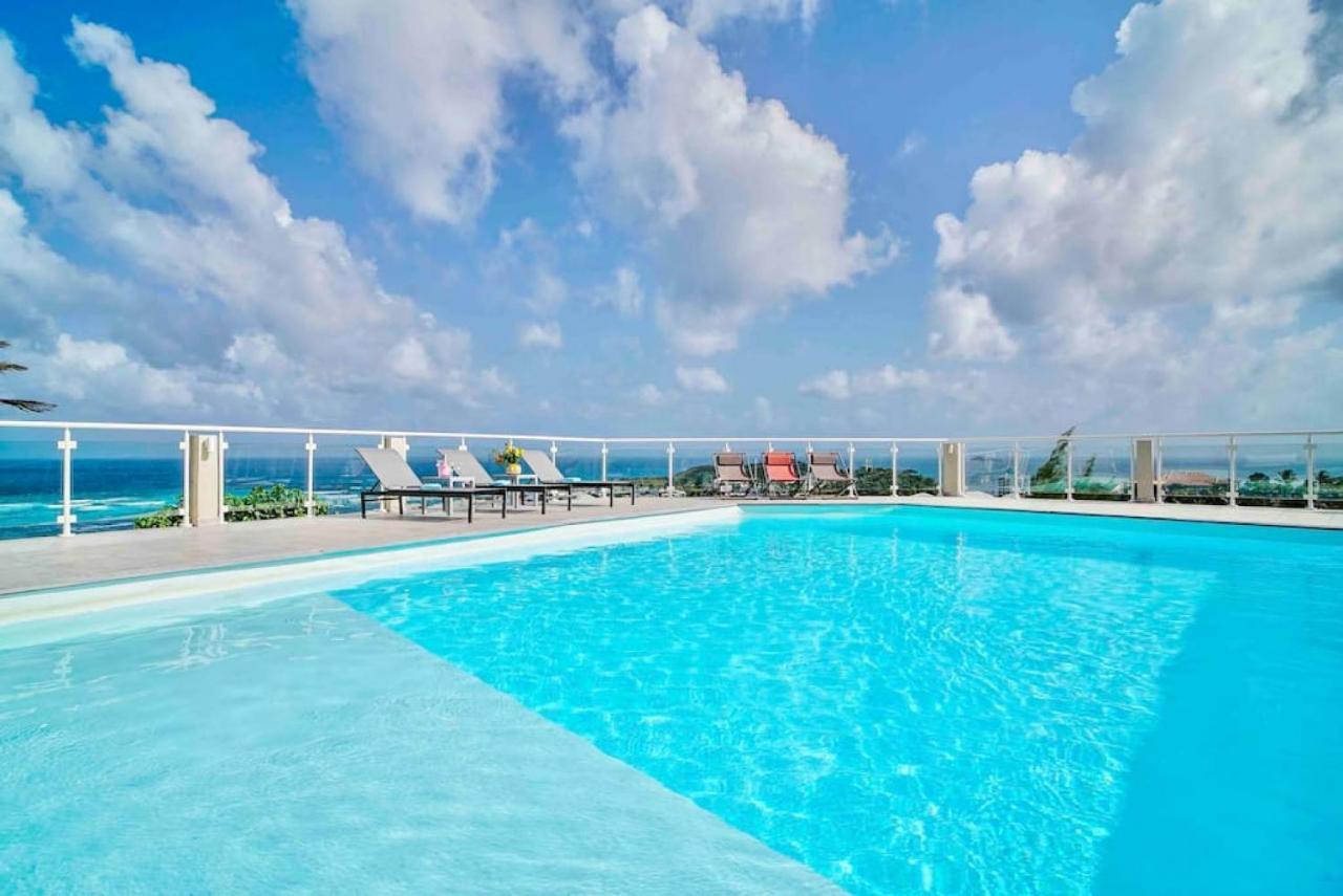 V5 Between Sky And Sea, Caribbean Magical View Oyster Pond Exterior foto